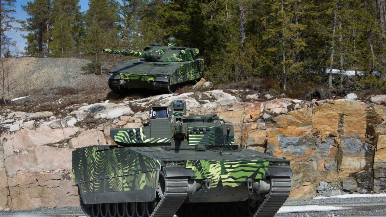 CV90 infantry fighting vehicle
