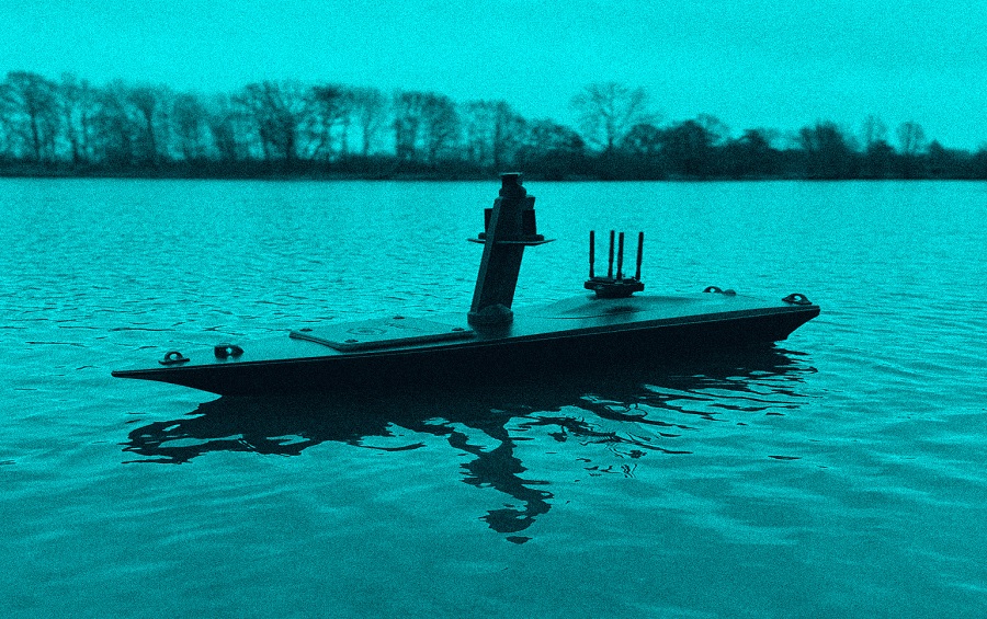 Q-RECON uncrewed surface vessel.