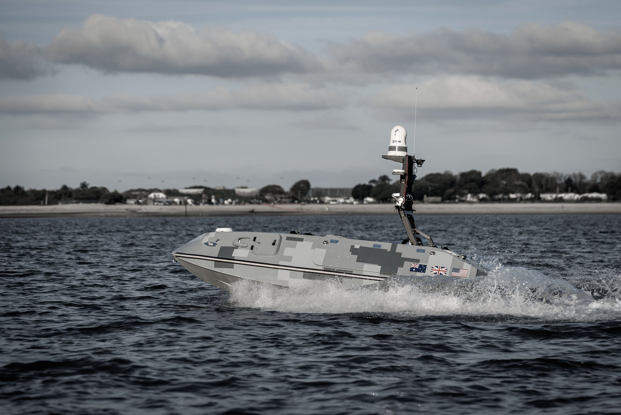 The MARS unmanned surface vehicle. Photo: SubSea Craft