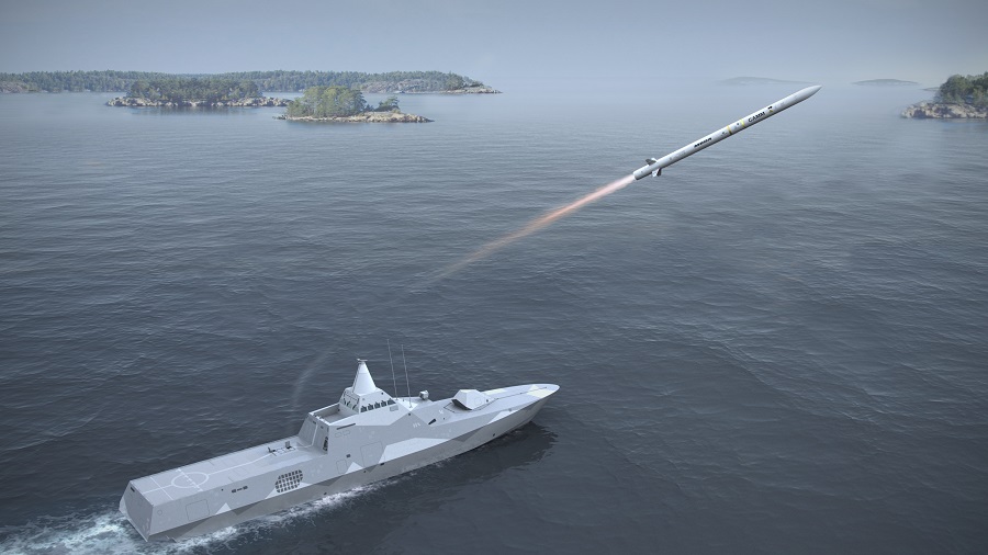 MBDA’s Sea Ceptor and Saab’s Visby-class vessel.