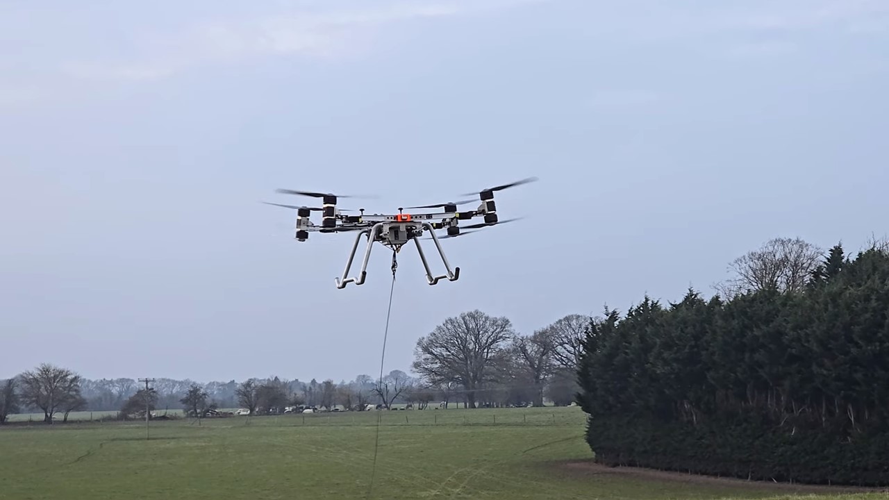 British cargo drone