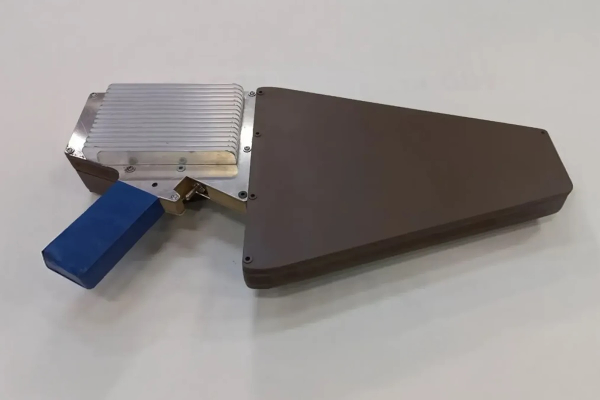 Ukraine's anti-drone pistol