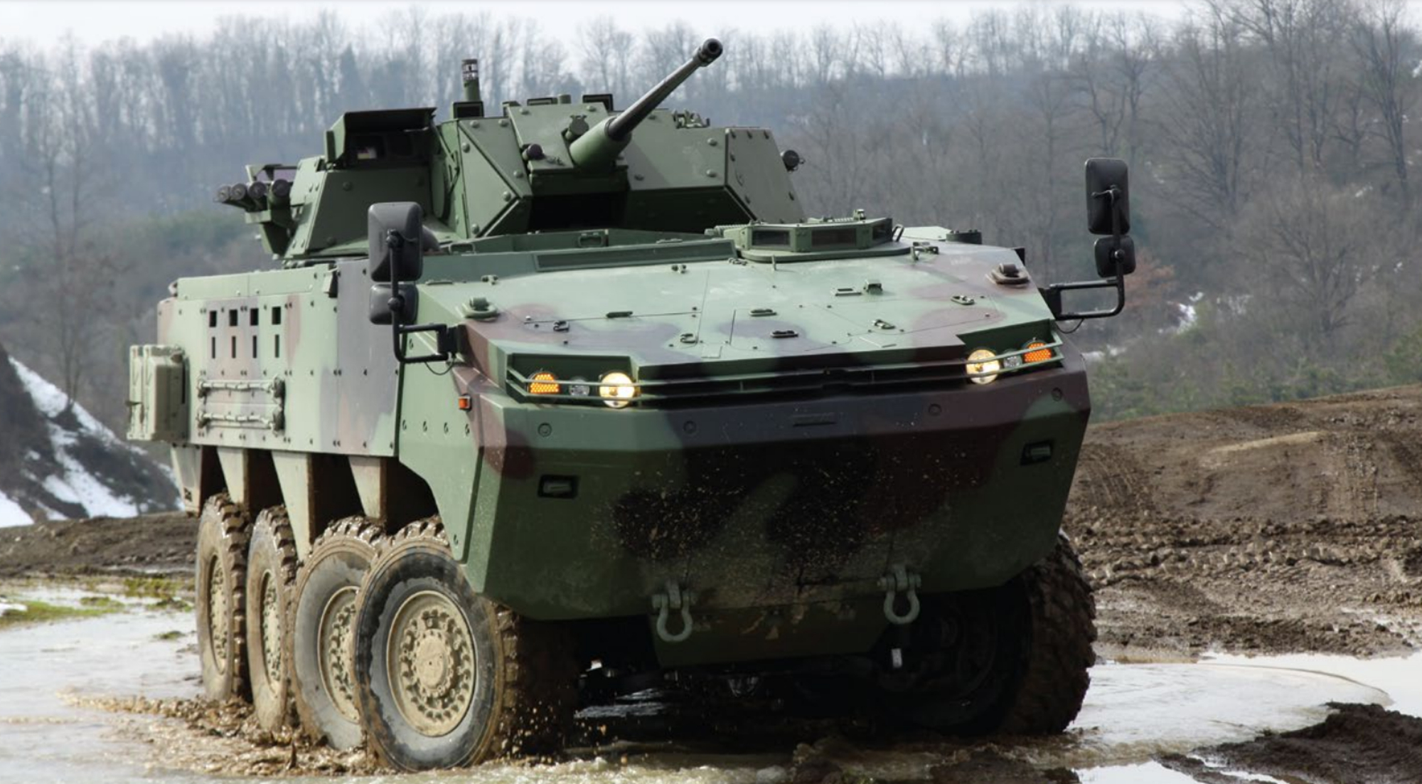 Arma 8x8 wheeled armored vehicle. Photo: Otokar