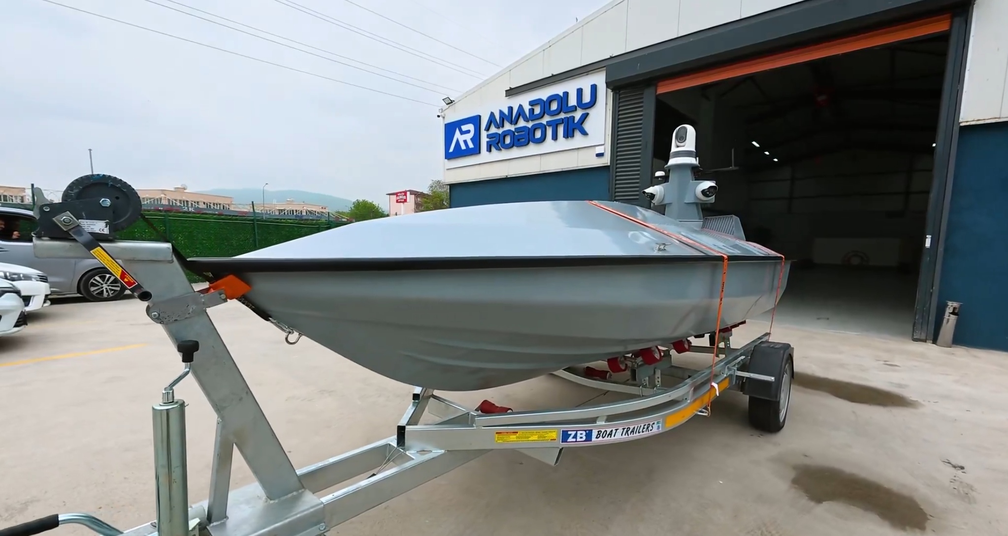 Arida-M counter-unmanned surface vehicle boat. Photo: Anadolu Robotik
