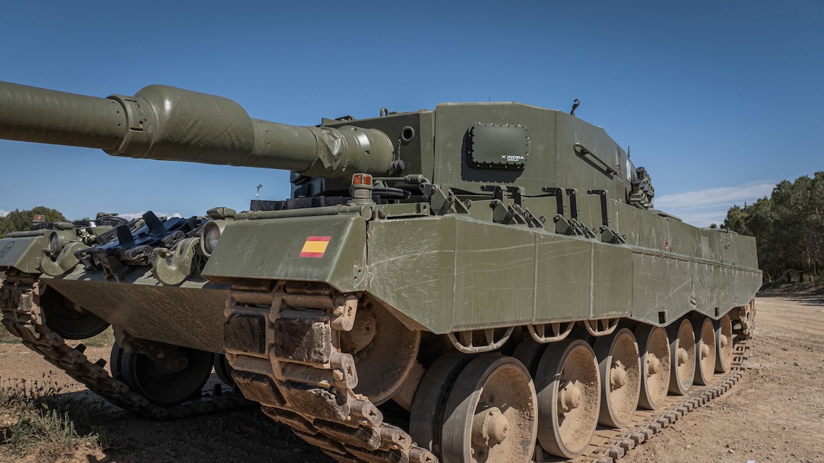 Spain's Leopard 2 tank.