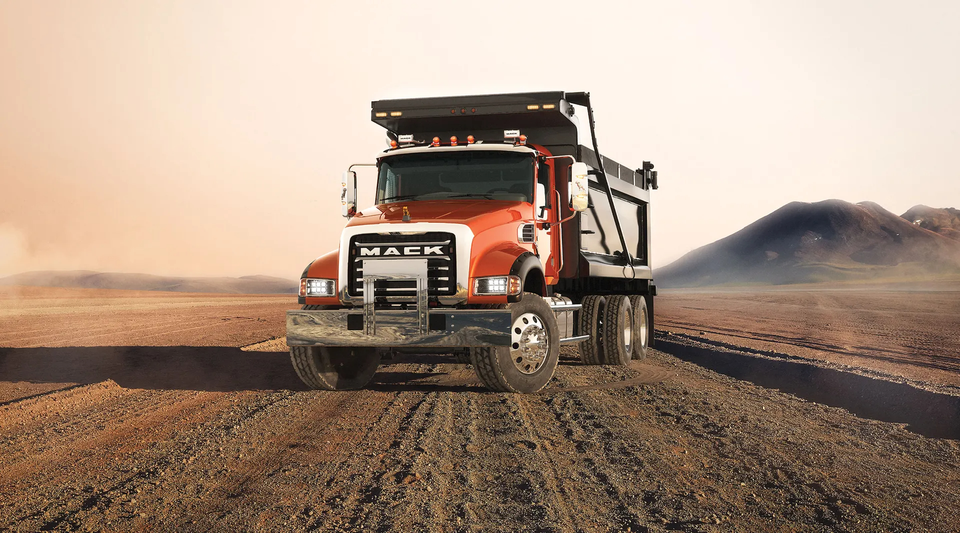 The Mack Granite truck