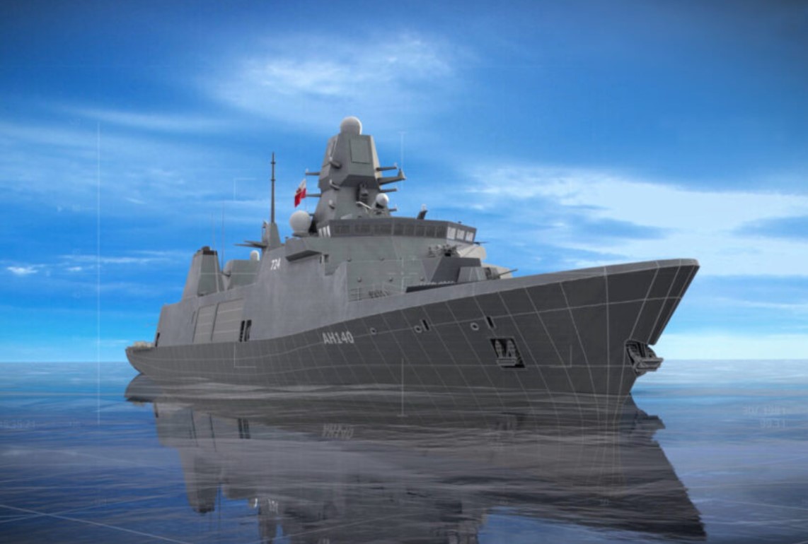 Miecznik-class frigate.