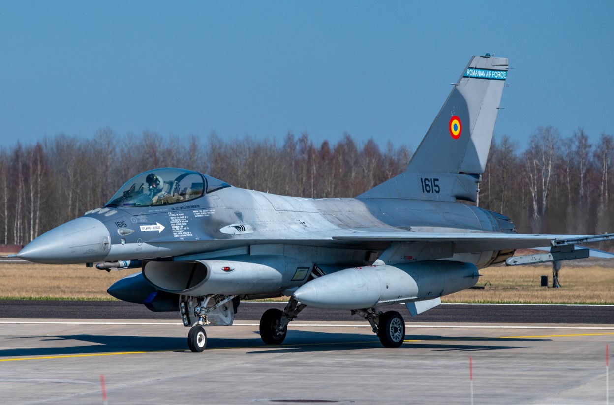 Romania's F-16.