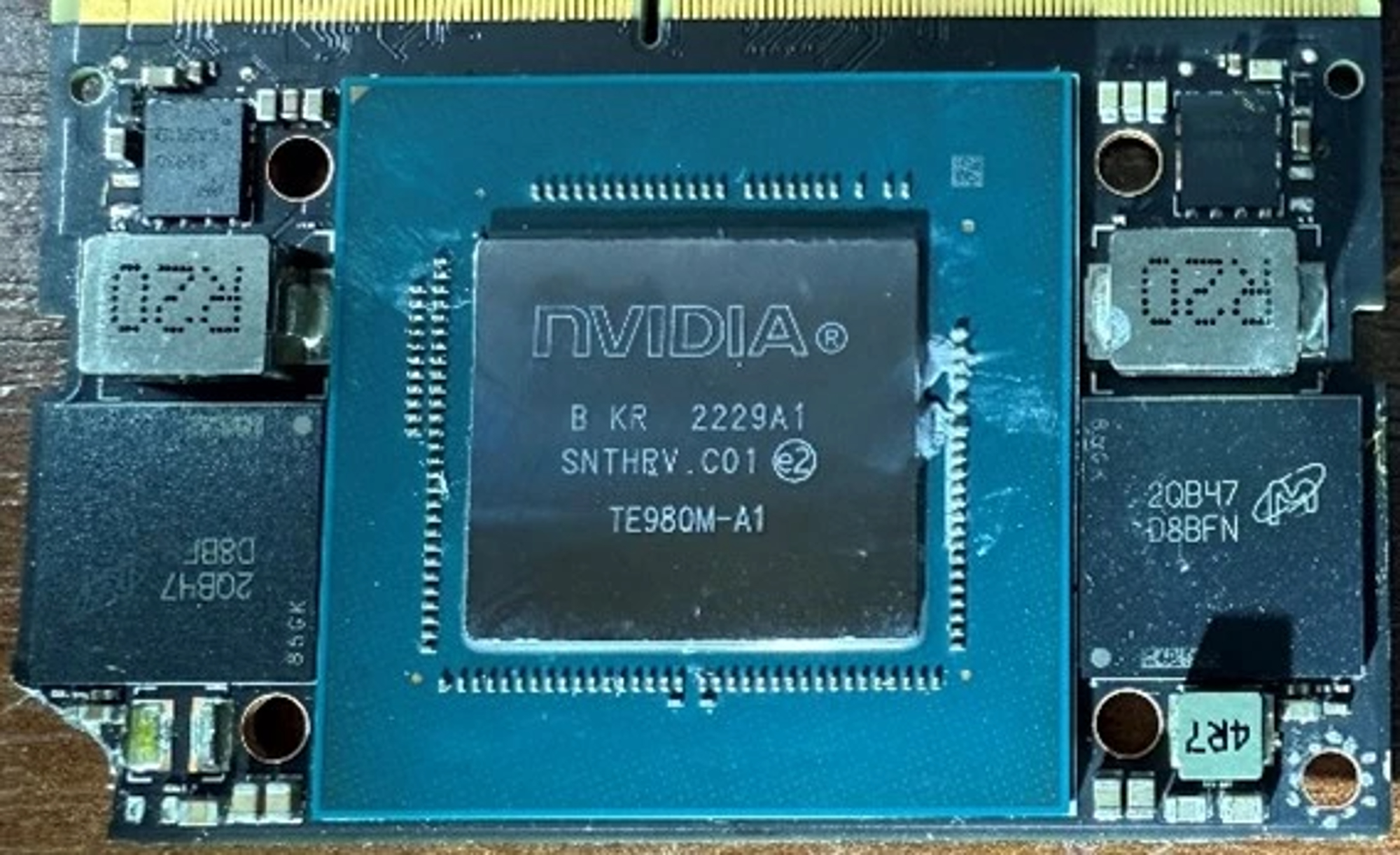NVIDIA Jetson Orin retrieved from the Russian V2U drone