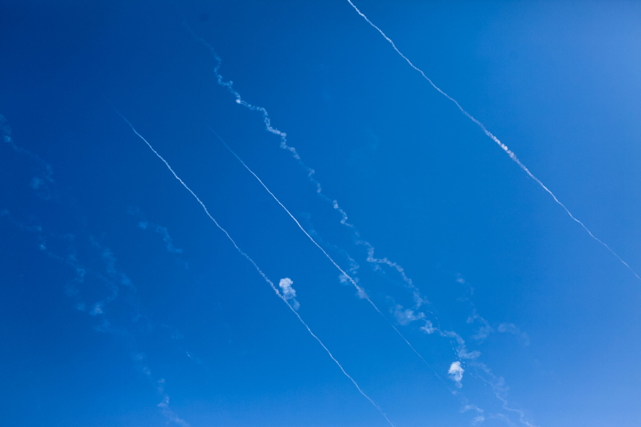 Iranian and Israeli missiles