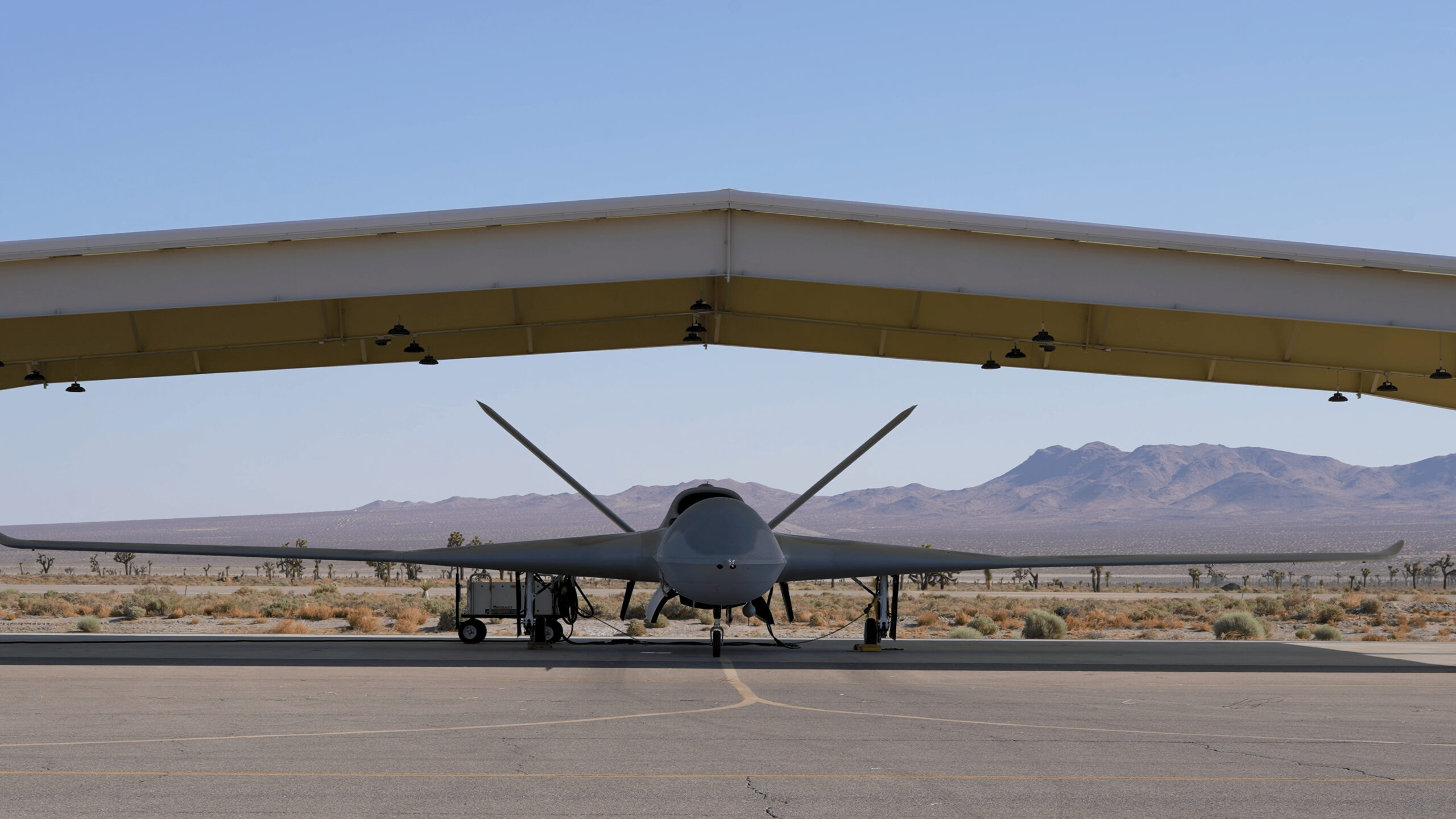 The MQ-20 Avenger remotely piloted aircraft system. Photo: Shield AI