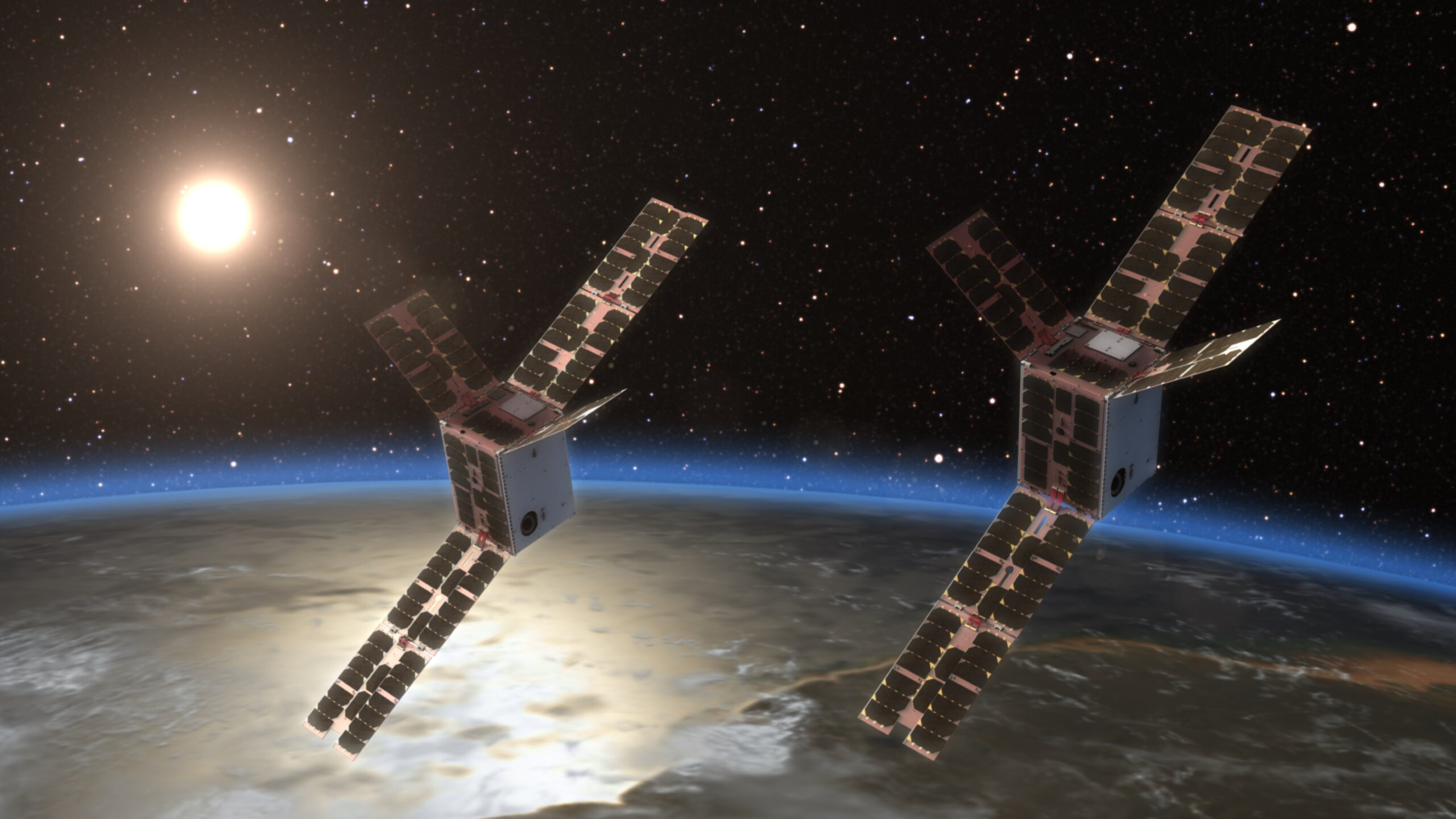 Concept of the Orpheus satellites. Photo: UK Ministry of Defence