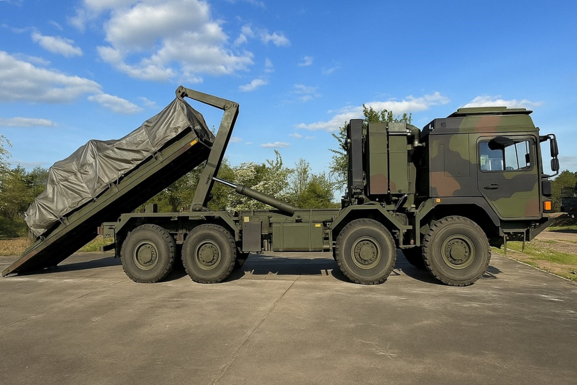 A Rheinmetall MAN Military Vehicle