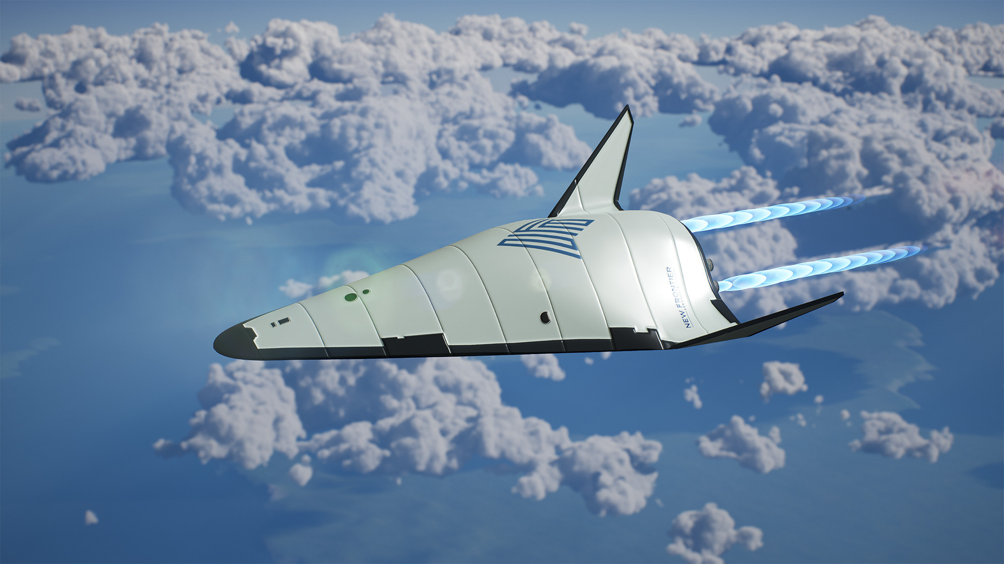 The Intercontinental civilian rocketliner.