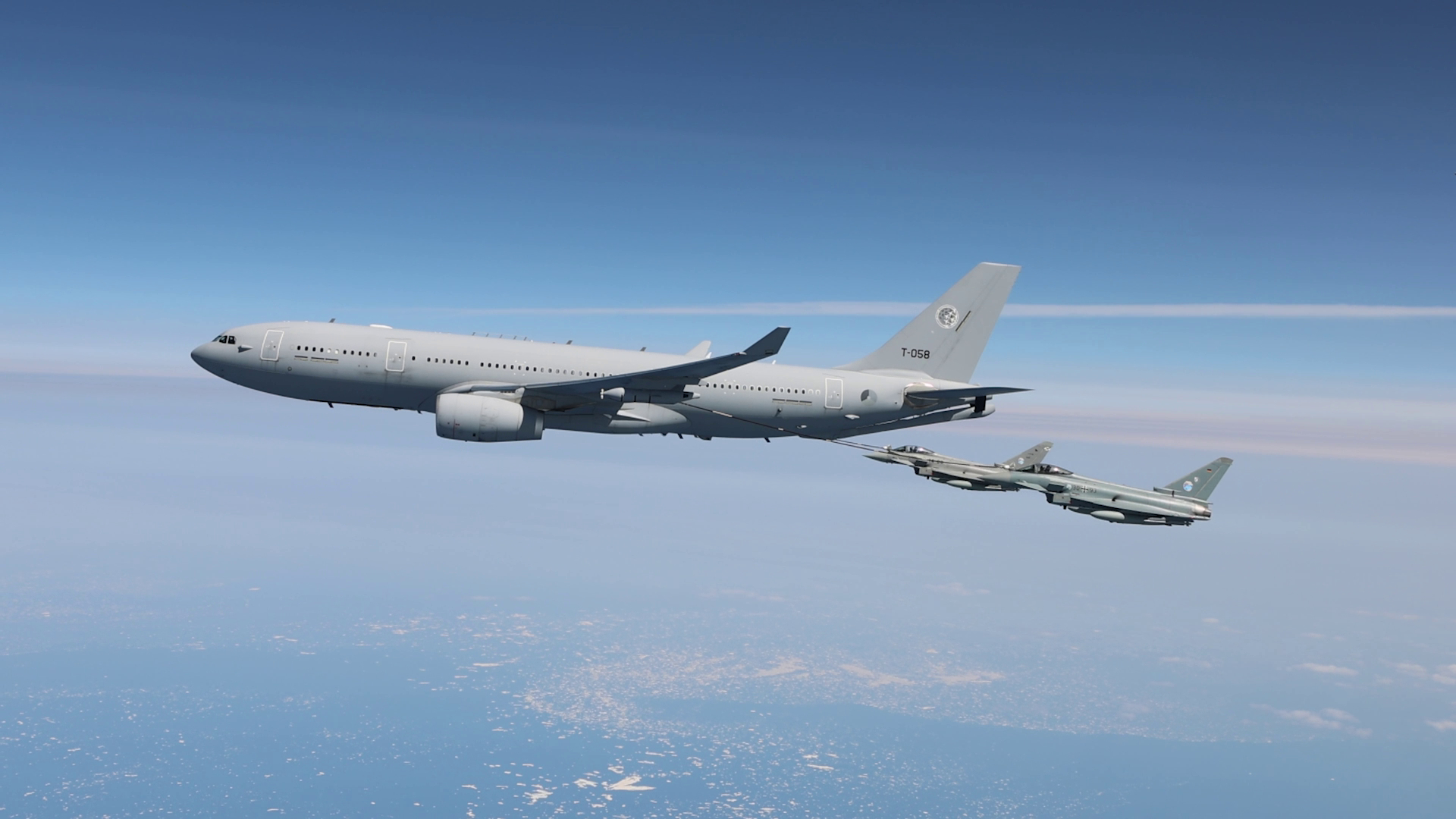 A330 Multi-Role Tanker Transport (MRTT) aircraft. Photo: Airbus