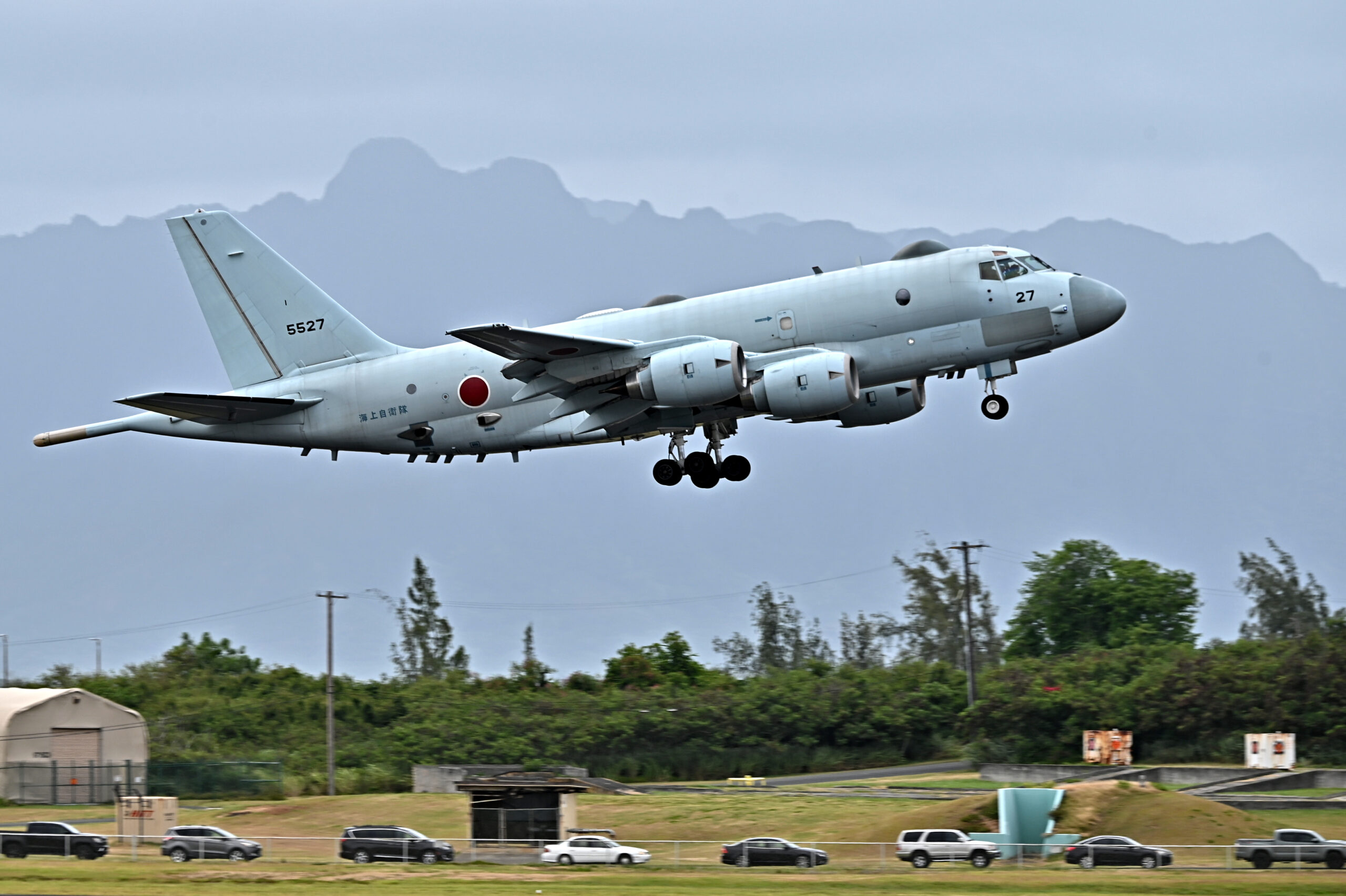 Patrol aircraft P-1 of Japan Maritime Self-Defense Force took off from the Marine Corps Air Station Kaneohe Bay During Exercise Rim of the Pacific(RIMPAC)2024,july9. Twenty-nine nations,40 surface ships,three submarines,14 national land forces, more than 150 aircraft and 25,000 personnel are participating in RIMPAC in and around the Hawaiian Islands,june27 to Aug.1.The world`s largest international maritime exercise,RIMPAC provides a unique training opportunity while fostering and sustaining cooperative relationships among participants critical to ensuring the safety of sea lanes and security on the world`s oceans.RIMPAC 2024 is the 29th exercise in the series that began in 1971.(Japan Maritime Self-Defense Force Photo by Petty Offiser 2nd Class Atsushi Mashima) Released Combined Joint Information Bureau(CJIB) Email:rimpac.cib.vi@gmail.com 808-520-4016 via DVIDS