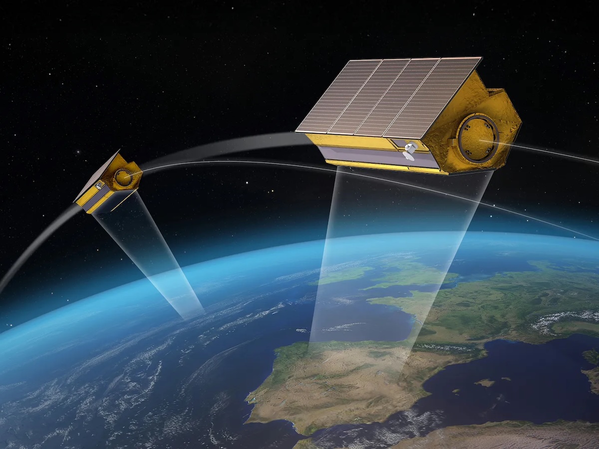 PAZ-2 radar satellites