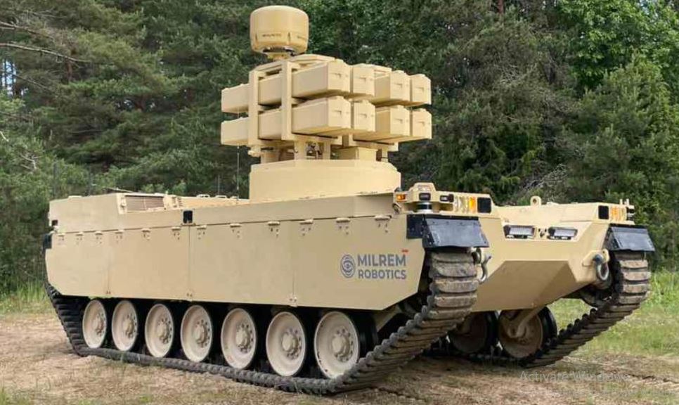 Type-X robotic combat vehicle