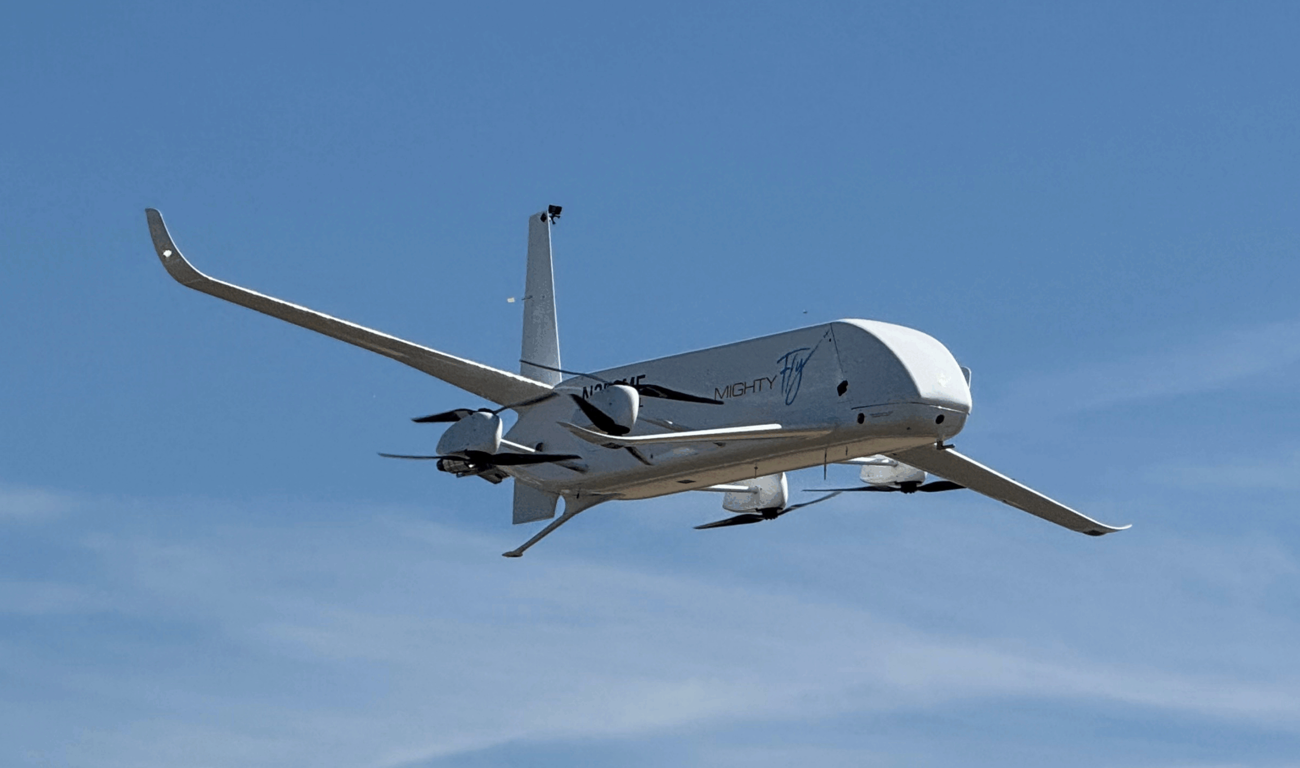 The Cento hybrid-electric vertical takeoff and landing (eVTOL) aircraft. Photo: MightyFly