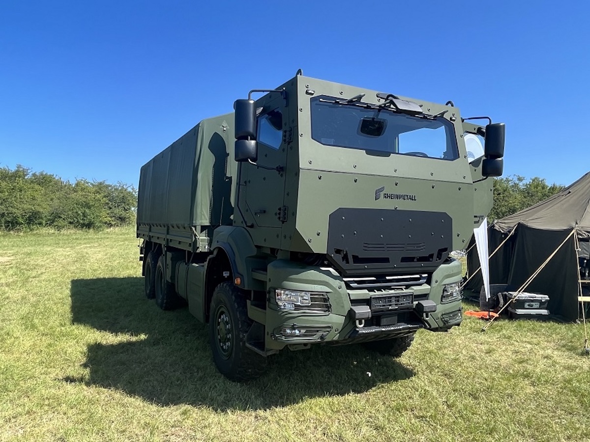 TGS-Mil Protected truck.