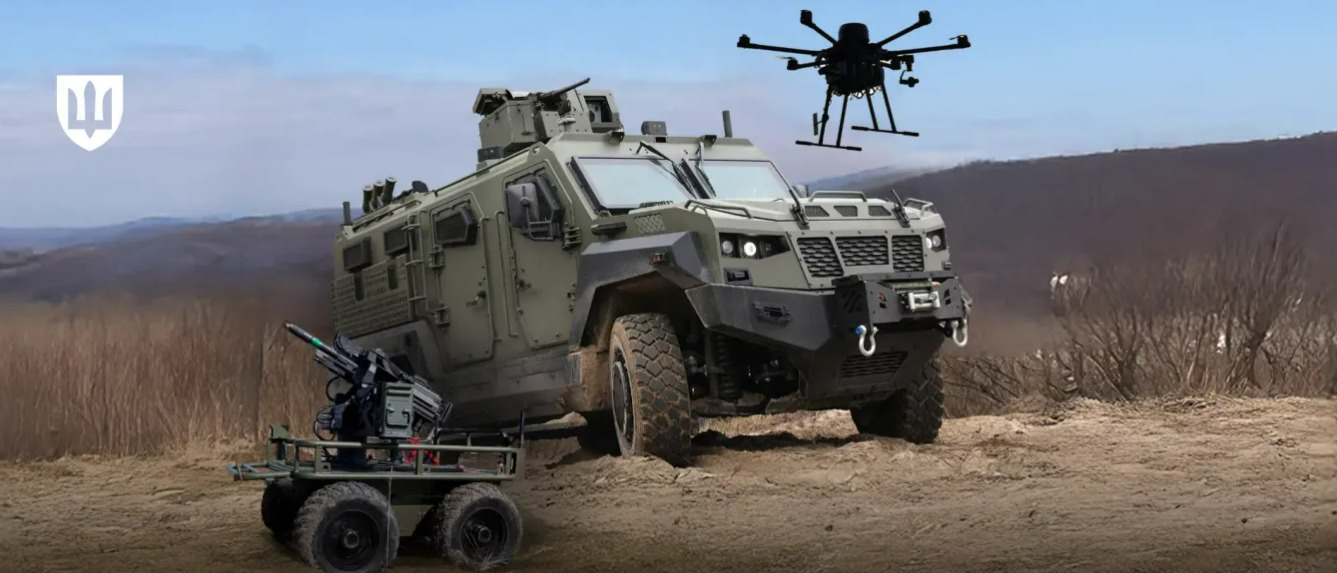 Tactical drones and vehicles. Photo: Ukrainian Ministry of Defence