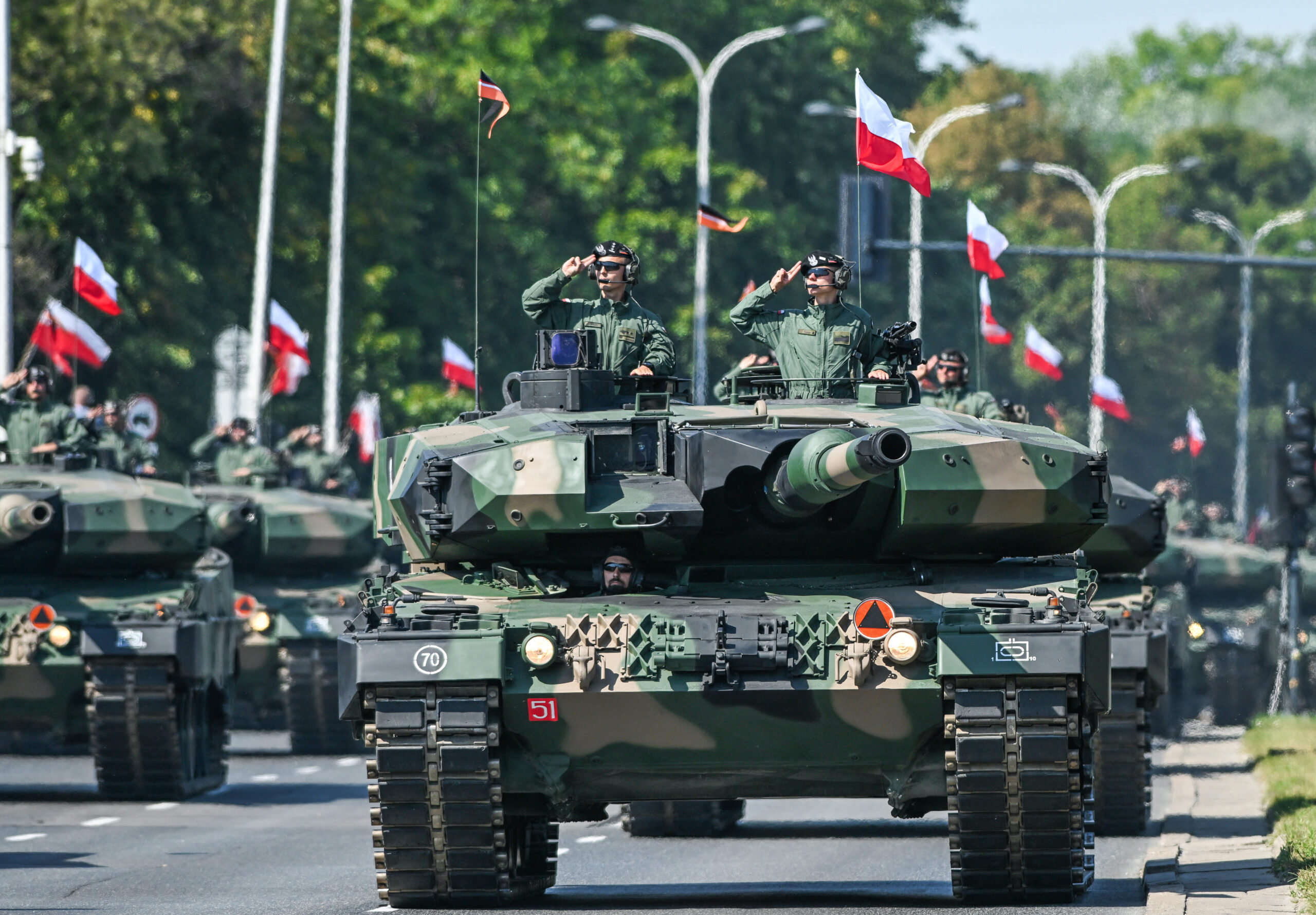 Polish tanks
