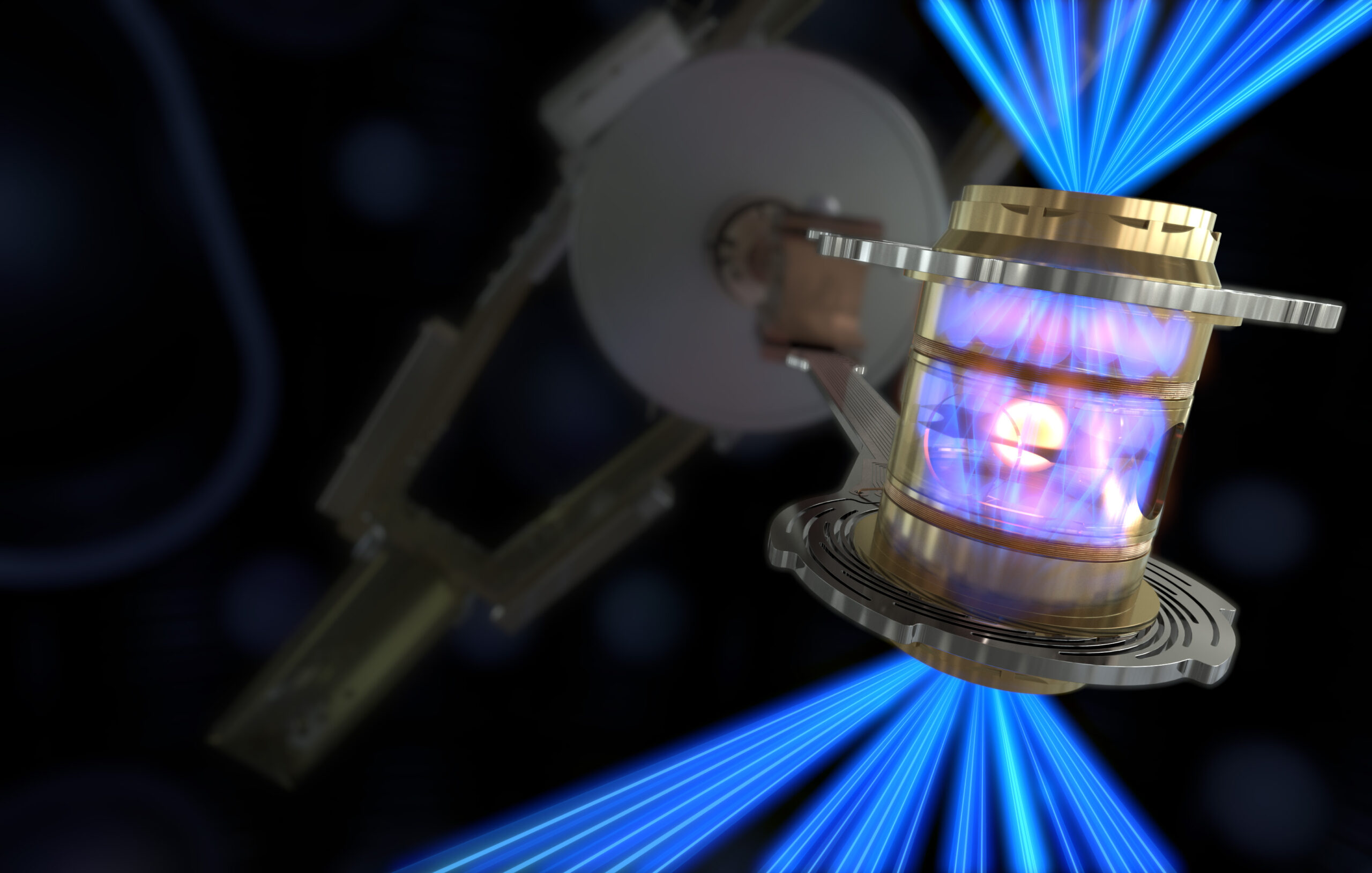 The process of fusion ignition. Photo: Lawrence Livermore National Laboratory