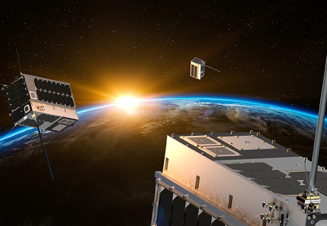 HawkEye 360 operates a commercial satellite constellation.