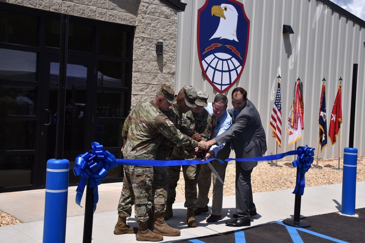 Opening of the Digital Simulation and Analysis Center on Redstone Arsenal, Alabama.