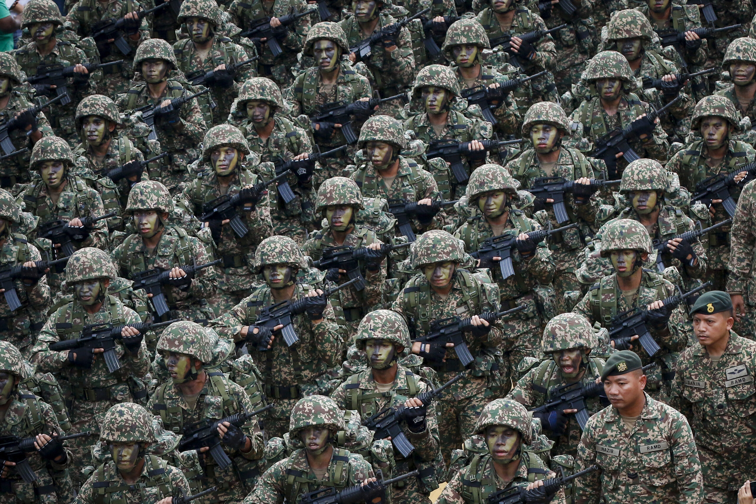 Royal Malaysian Army.