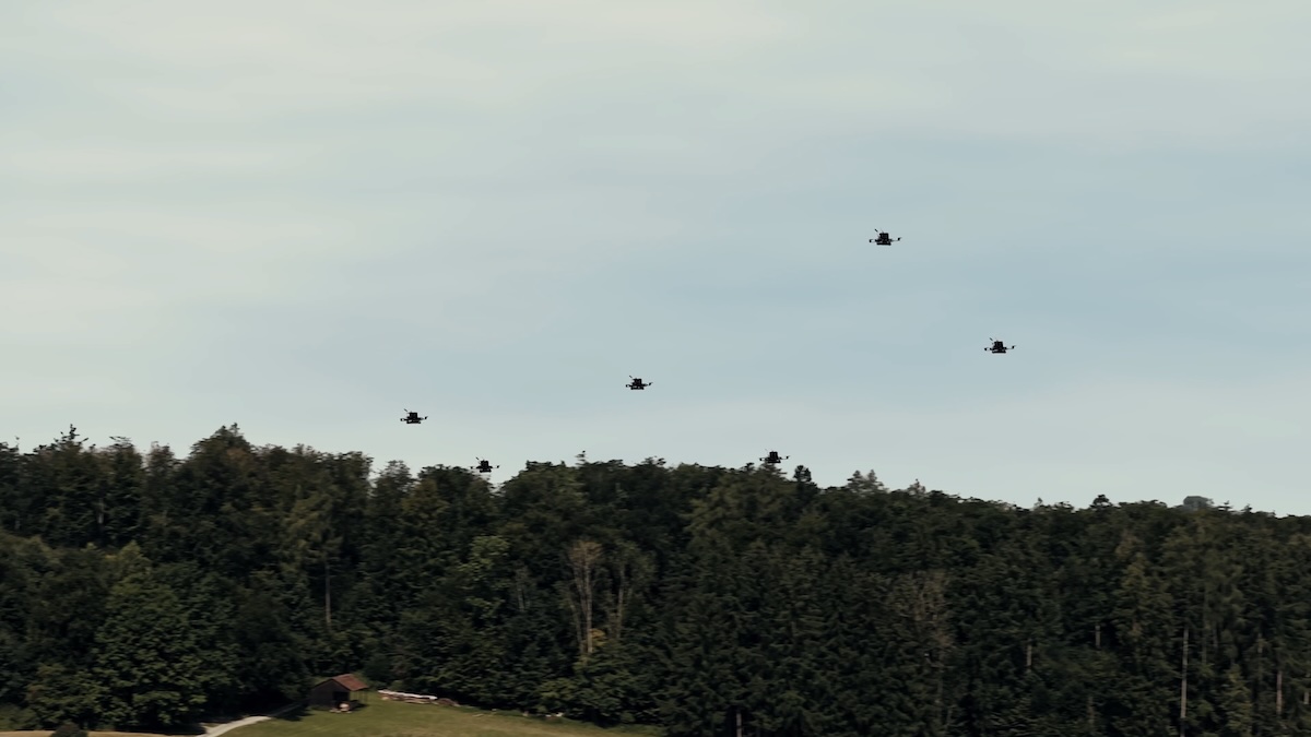 Drone swarm