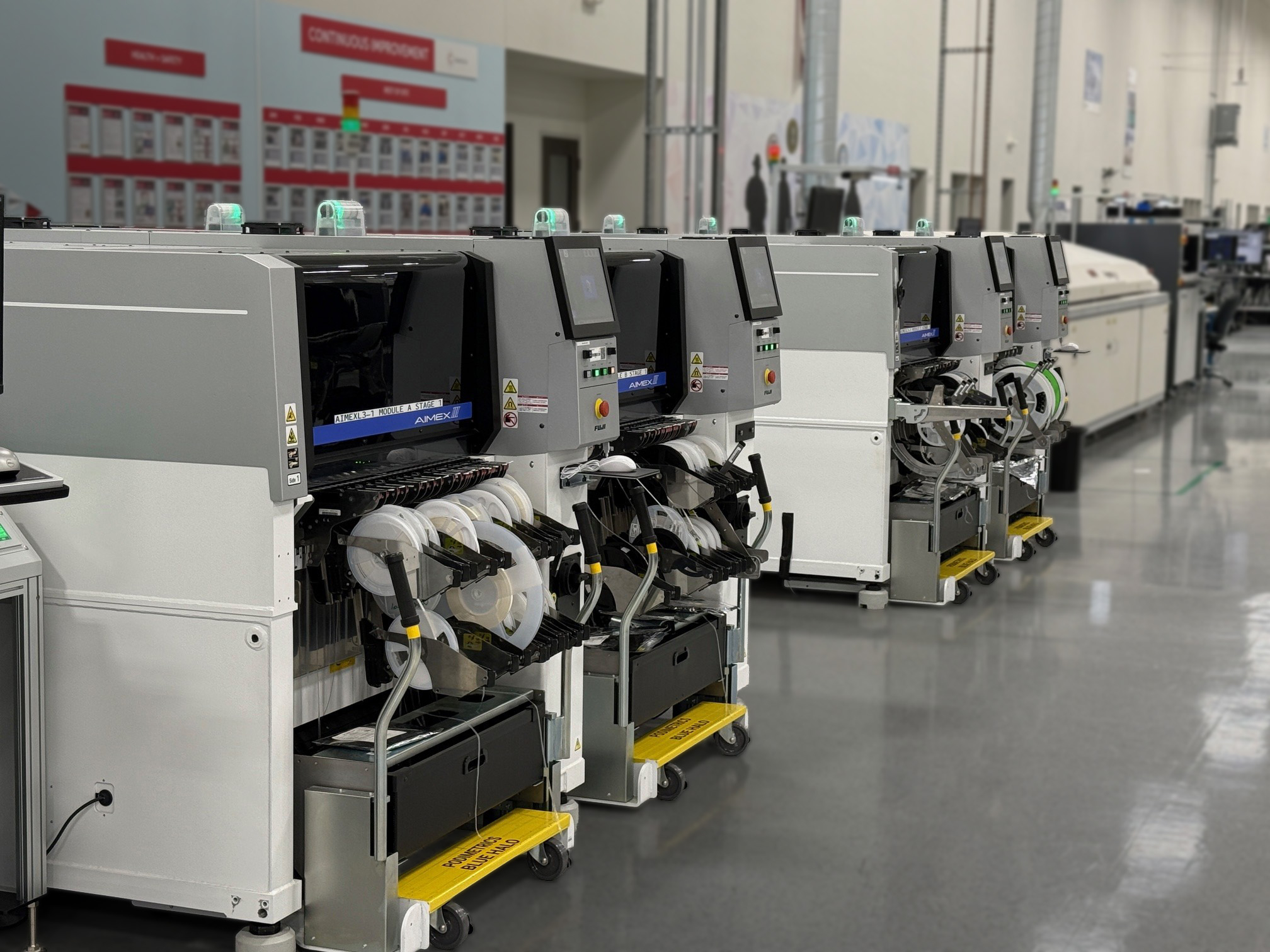 BADGER systems lined up. Photo: AeroVironment