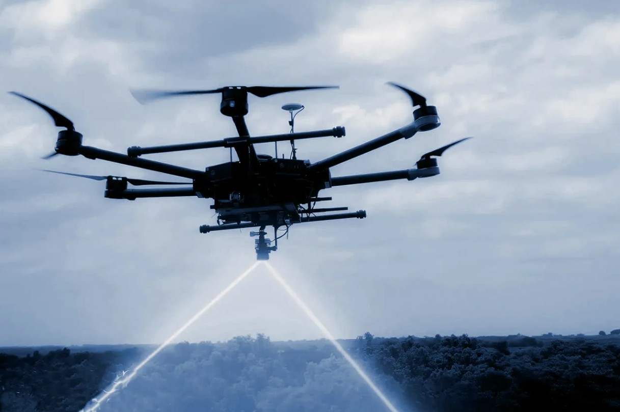 Drone-based AI technology.