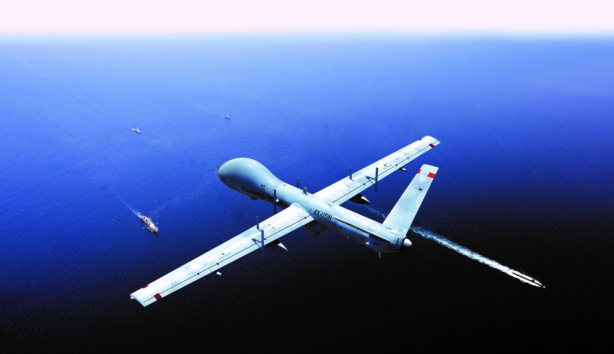 The Hermes 900 aircraft