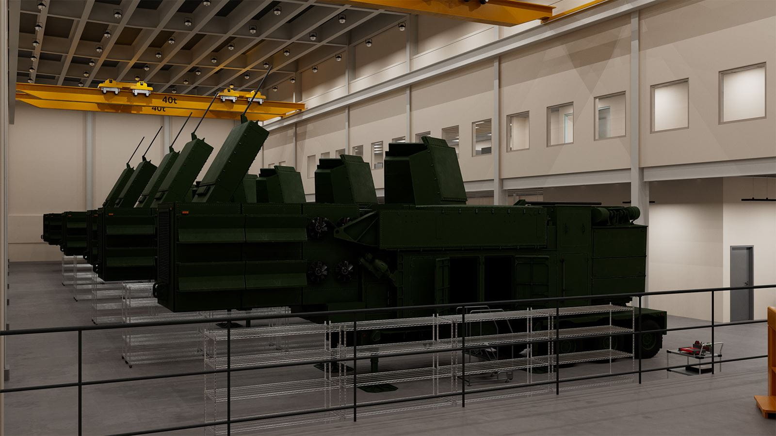The LTAMDS Production Facility is the final integration point of the radar for US and international customers.