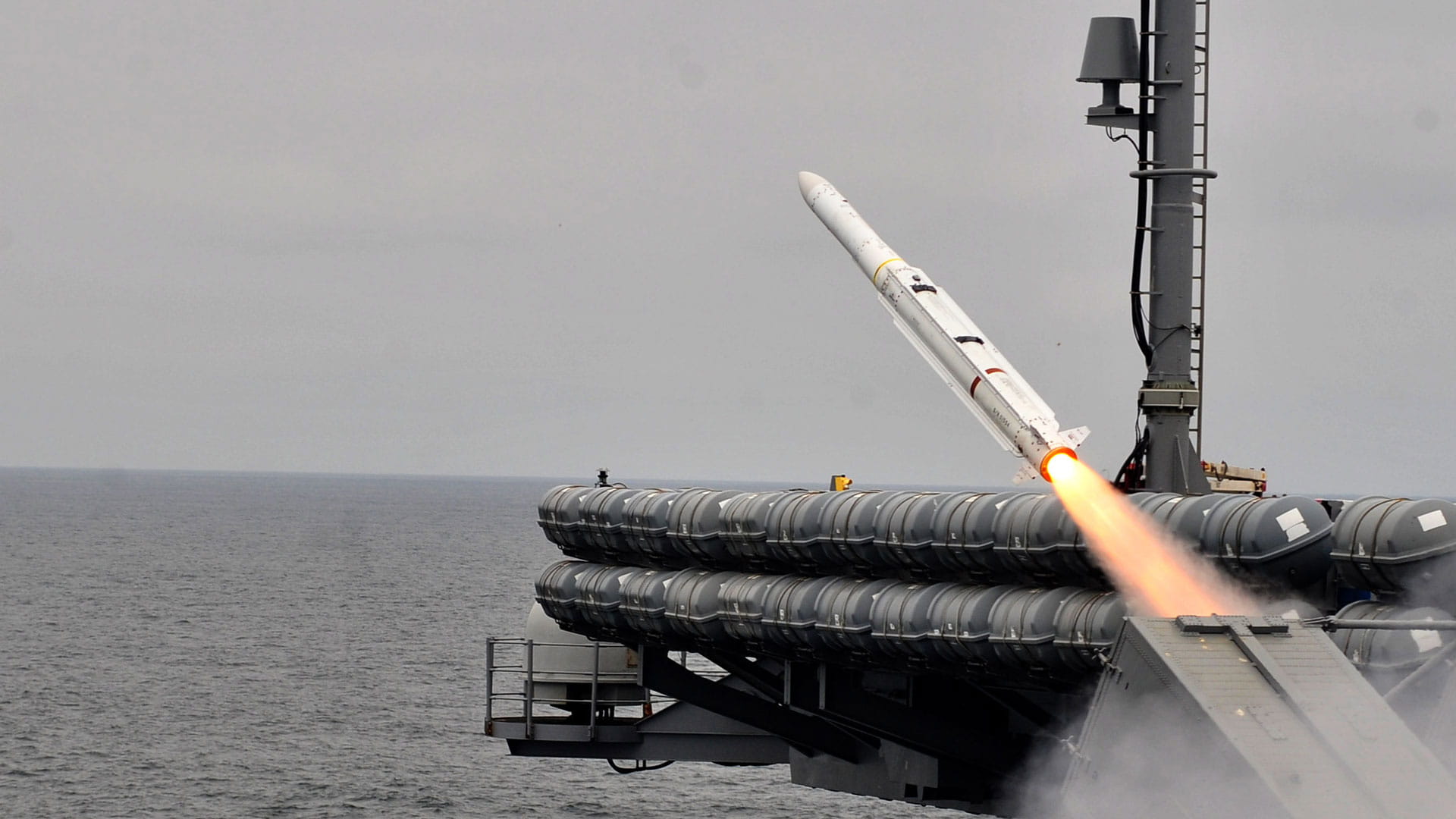 An ESSM Block 2 Missile