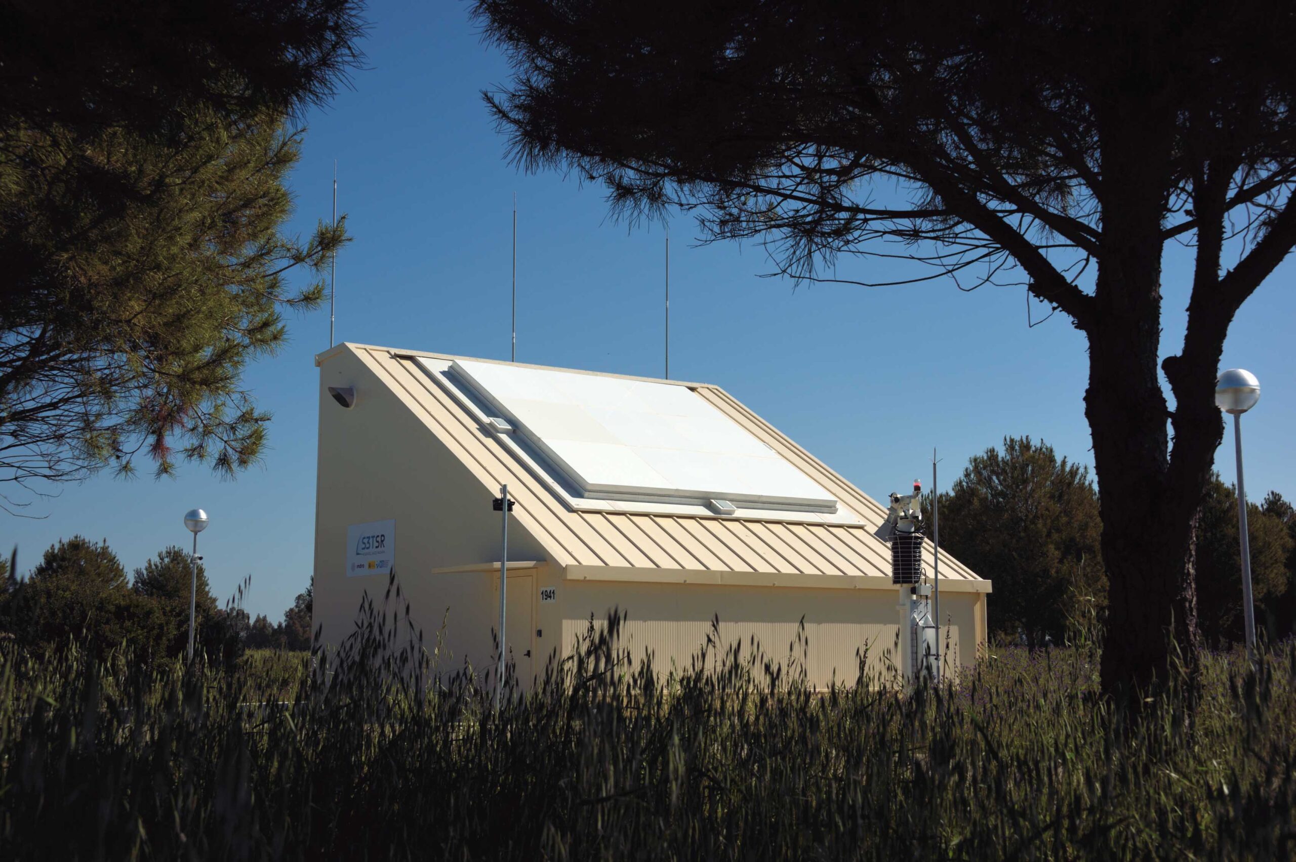 A Spanish Space Surveillance and Tracking Surveillance Radar (S3TSR) ground-based component.