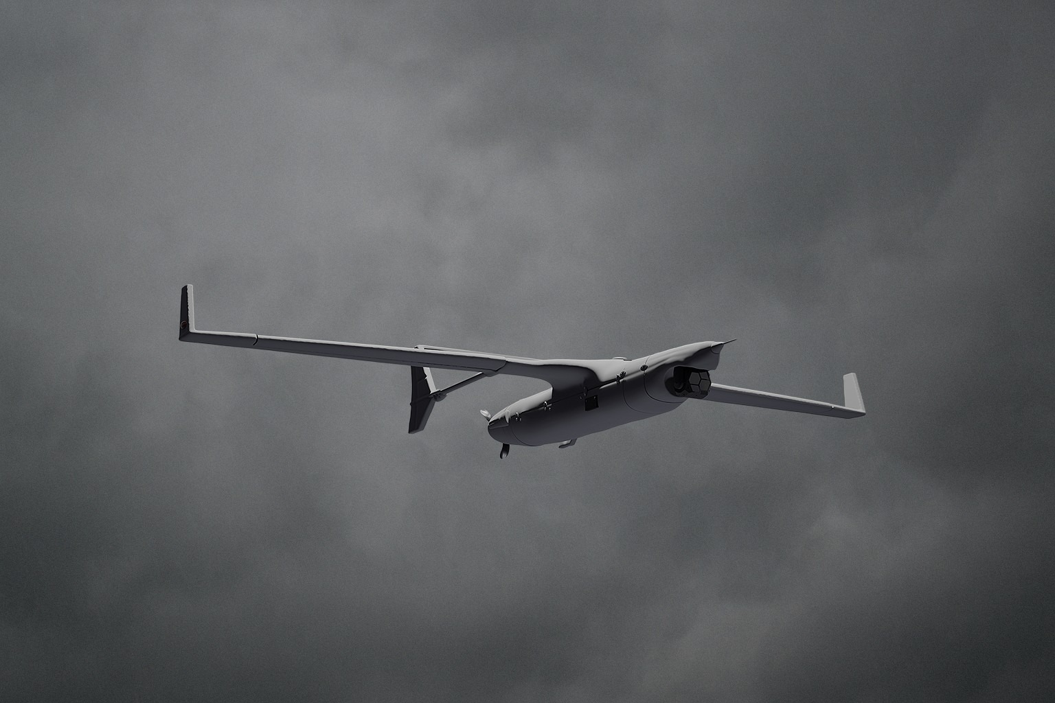 A drone featuring Arkeus Hyperspectral Optical Radar.