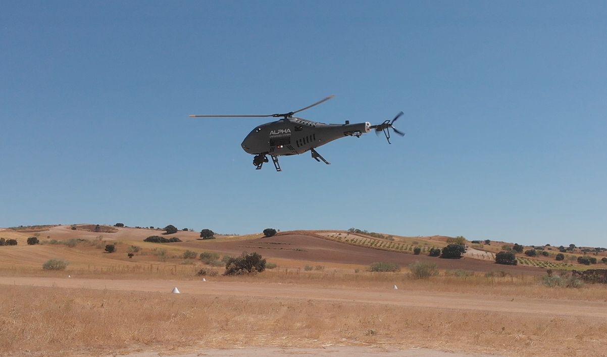 Alpha’s A900 unmanned helicopter