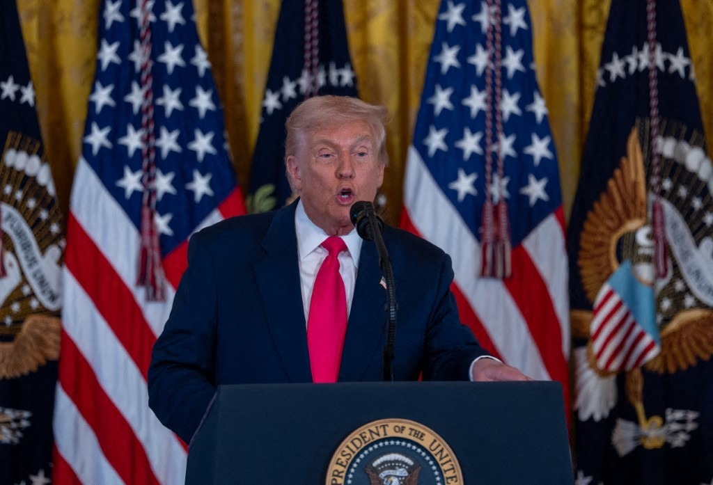 US President Donald Trump