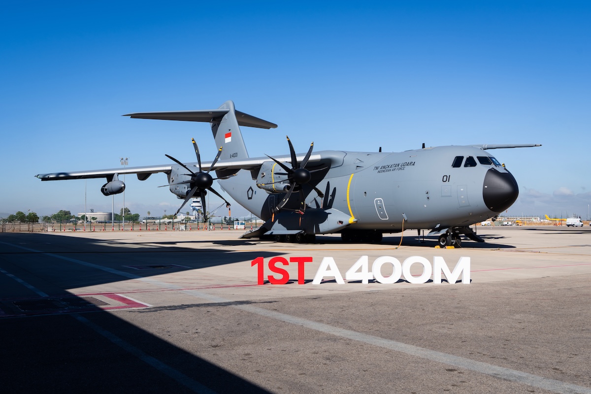 Indonesia's first A400M.