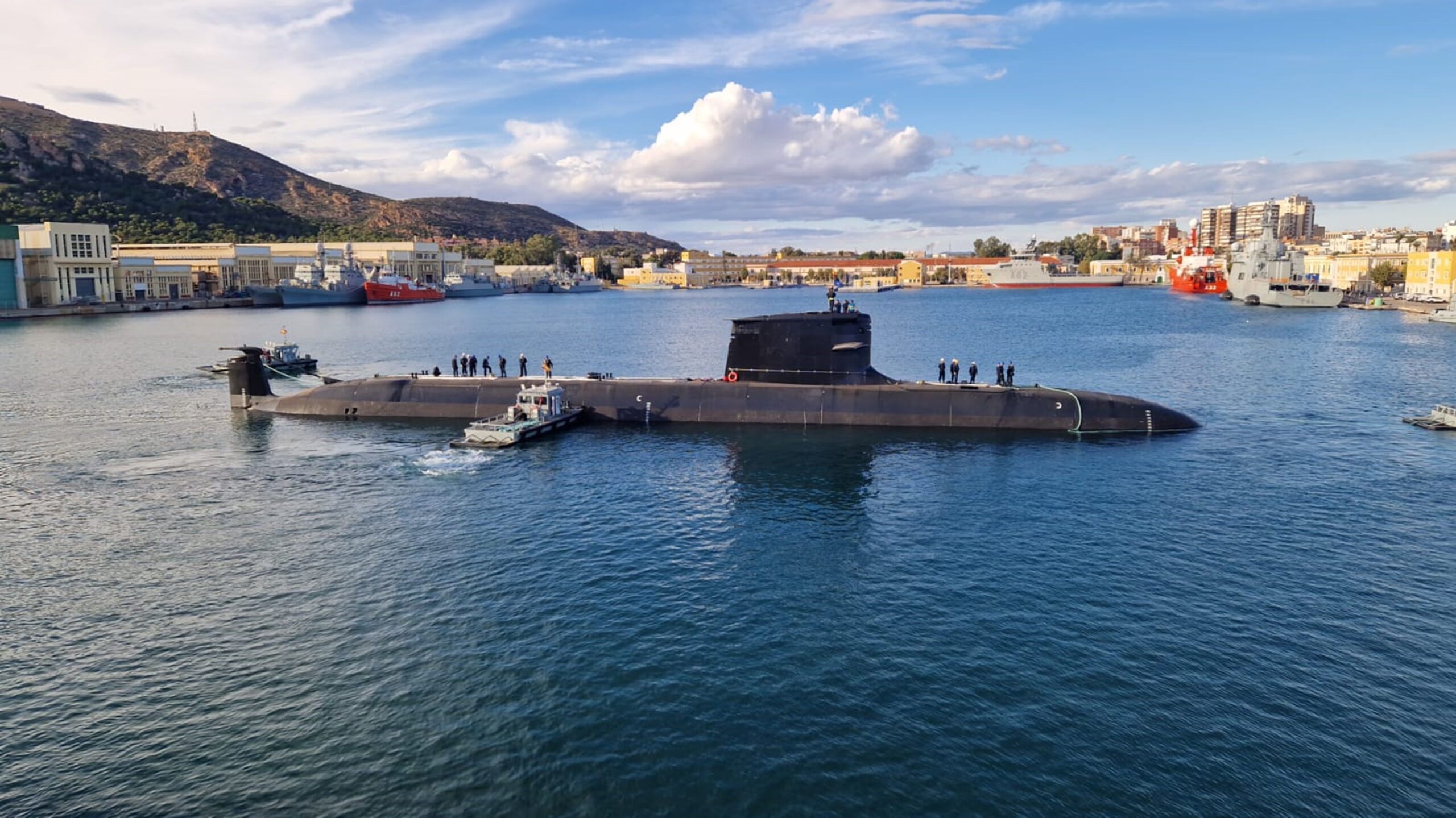 The second S-80 class submarine, Narciso Monturiol (S-82)
