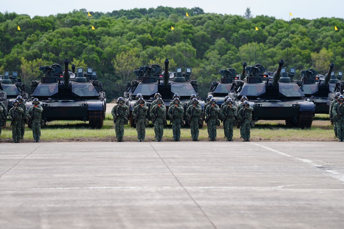 Taiwan's first M1A2T Abrams Tank Battalion.