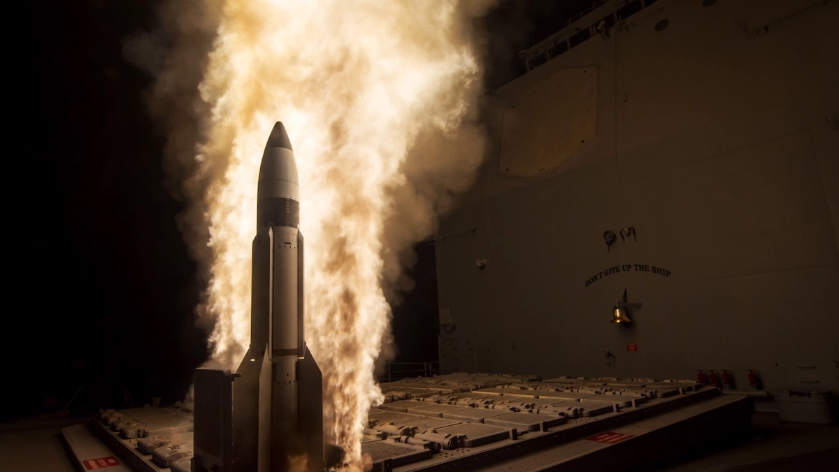 Missile inside vertical launch system