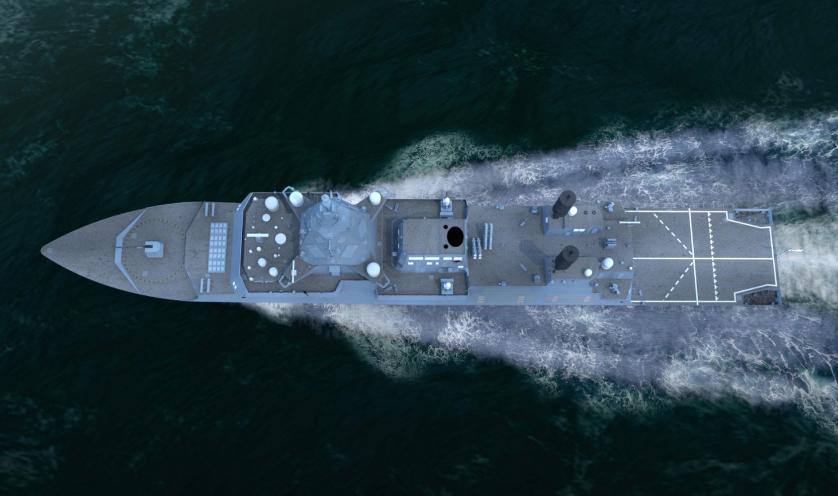Australia's Hunter-class frigate.