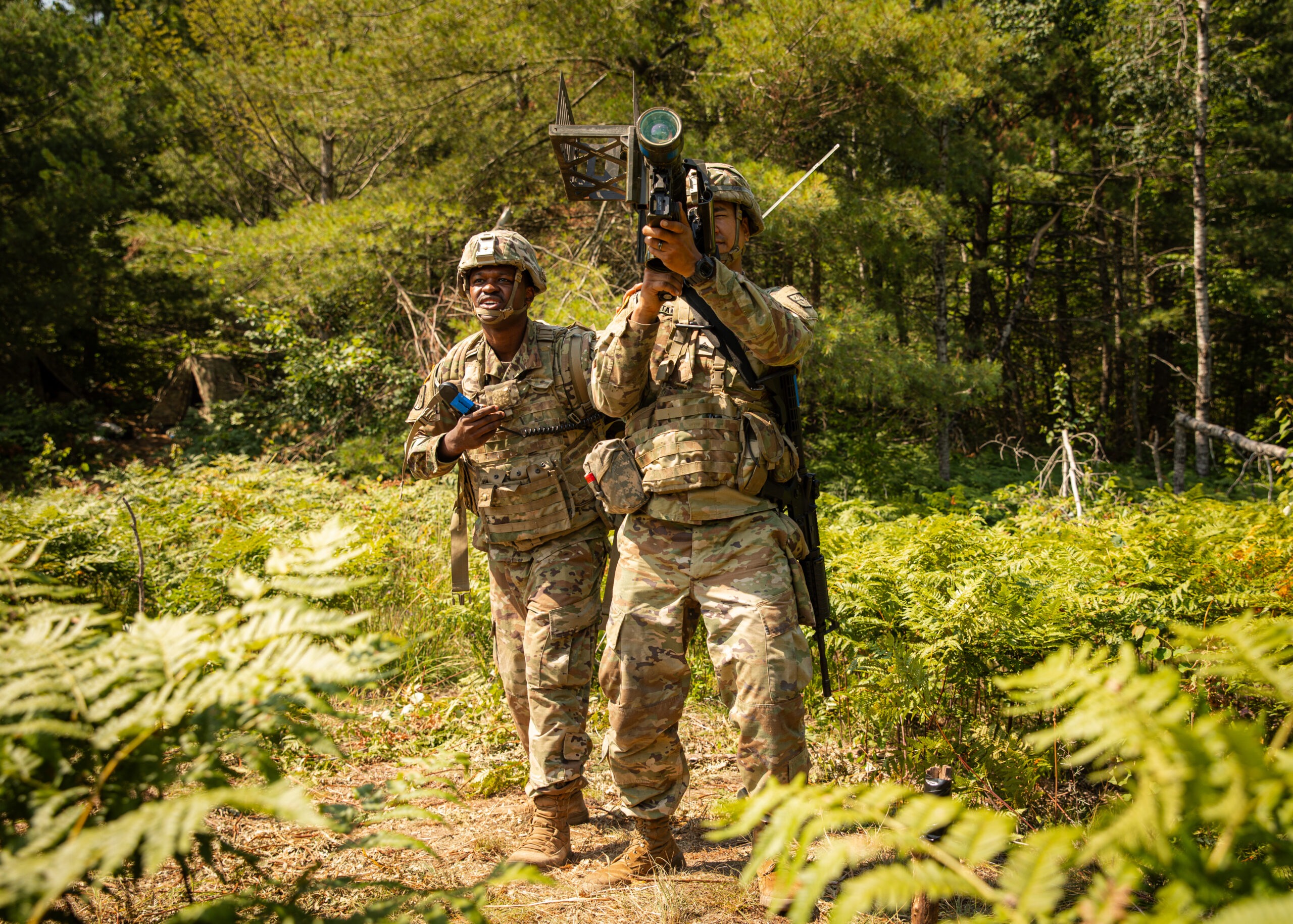 OHARNG 1-174th Air Defense Artillery Regiment uses FM-92 Stinger while participating in a strike exercise