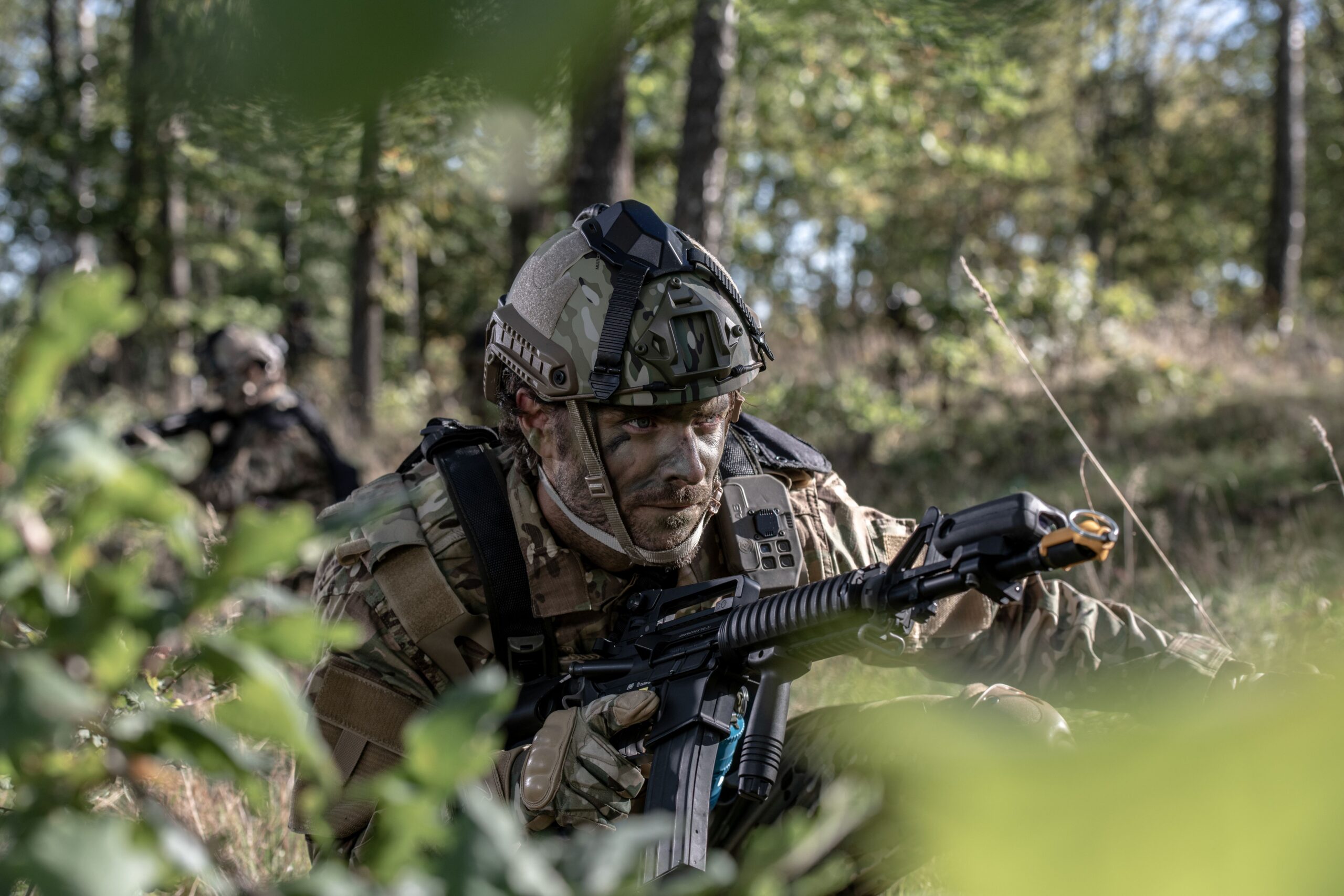Saab live training system.