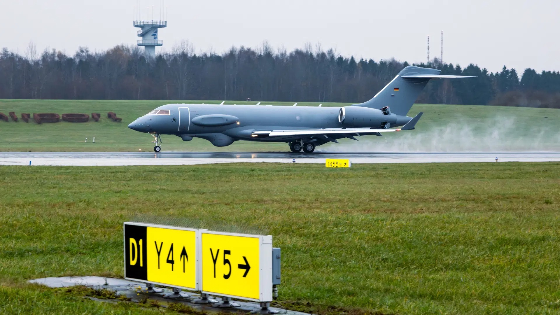 Germany's first Pegasus next-generation airborne signals intelligence (SIGINT) aircraft.