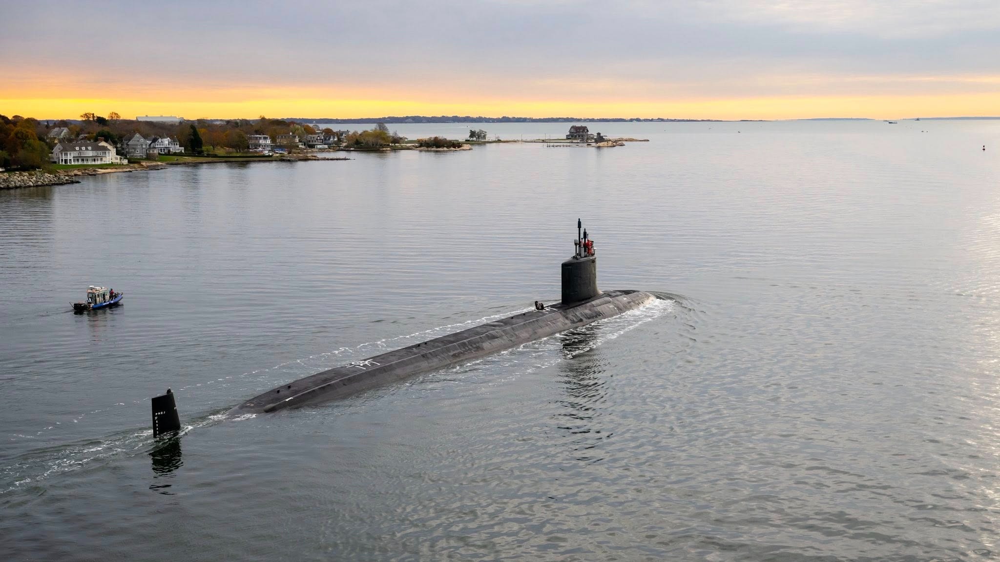 Virginia-class nuclear-powered submarine USS Idaho (SSN 799)