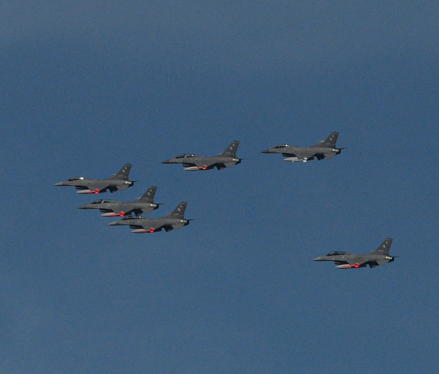 Argentine Air Force's first F-16 fighter jets